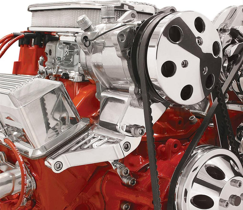 Billet Specialties Billet Specialties Independent Top-Mount Compressor Brackets 11221 Autofit