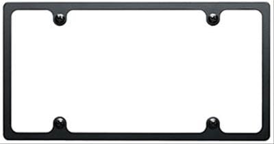 Billet Specialties Billet Specialties License Plate Frames BLK55020 Autofit