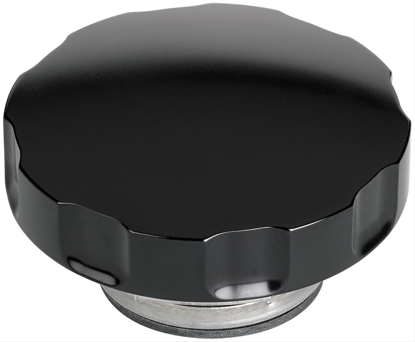 Billet Specialties Billet Specialties Notch Grip Radiator Caps BLK75125 Autofit