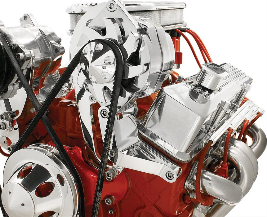 Billet Specialties Billet Specialties Polished Alternator Brackets 10220 Autofit