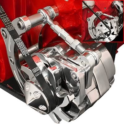 Billet Specialties Billet Specialties Polished Alternator Brackets FM0205PC Autofit