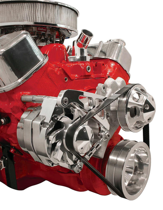 Billet Specialties Billet Specialties Polished Alternator Brackets FM0207PC Autofit