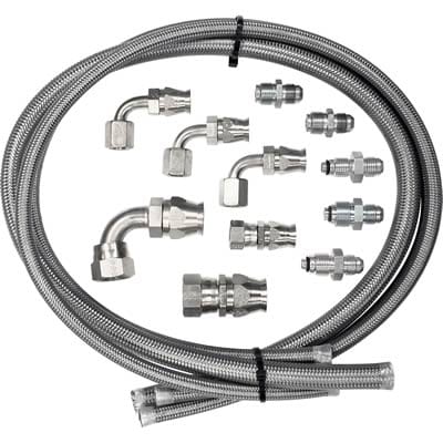 Billet Specialties Billet Specialties Power Steering Hose Kits 77900 Autofit