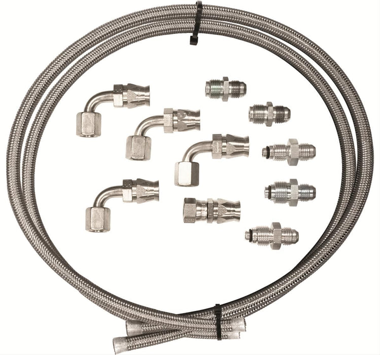 Billet Specialties Billet Specialties Power Steering Hose Kits 77905 Autofit