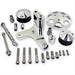 Billet Specialties Billet Specialties Serpentine Conversion Air Conditioning Add-On Kits FM1325PC Autofit