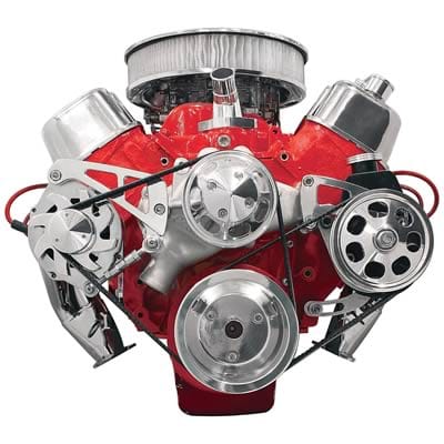 Billet Specialties Billet Specialties Serpentine Conversion Pulley Kits FM2222PC Autofit