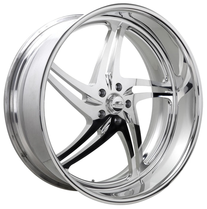 Billet Specialties Billet Specialties SLG Series SLG65 Stealth Polished Custom Order Wheels SLG65261 Autofit