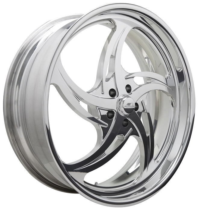 Billet Specialties Billet Specialties SLG Series SLG85 Hurricane Polished Custom Order Wheels SLG85222 Autofit