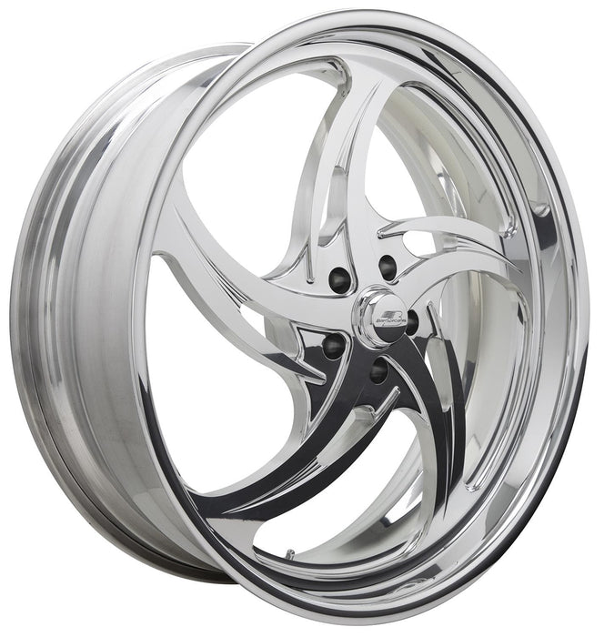 Billet Specialties Billet Specialties SLG Series SLG85 Hurricane Polished Custom Order Wheels SLG85810 Autofit