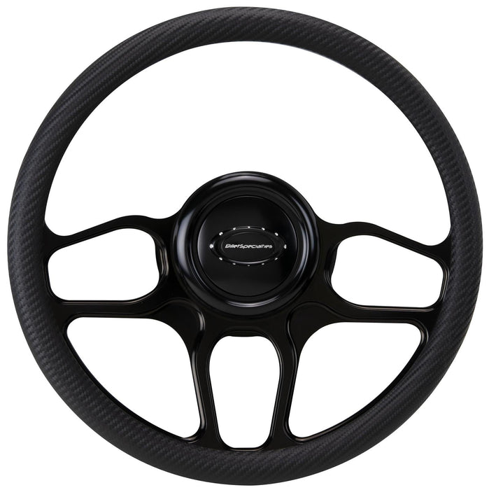 Billet Specialties Billet Specialties Steering Wheel Wraps BLK30102 Autofit