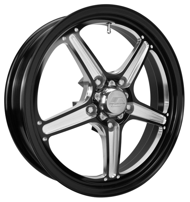 Billet Specialties Billet Specialties Street Lite Black One-Piece Wheels RSFB37451227N Autofit