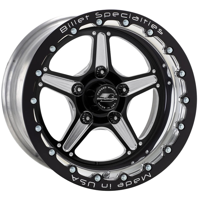 Billet Specialties Billet Specialties Street Lite Black Single Beadlock Wheels BRSB23510L6555 Autofit