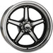 Billet Specialties Billet Specialties Street Lite Black Wheels BRS037806145 Autofit