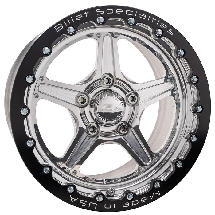 Billet Specialties Billet Specialties Street Lite Polished Single Beadlock Wheels RSB2351FL6575 Autofit
