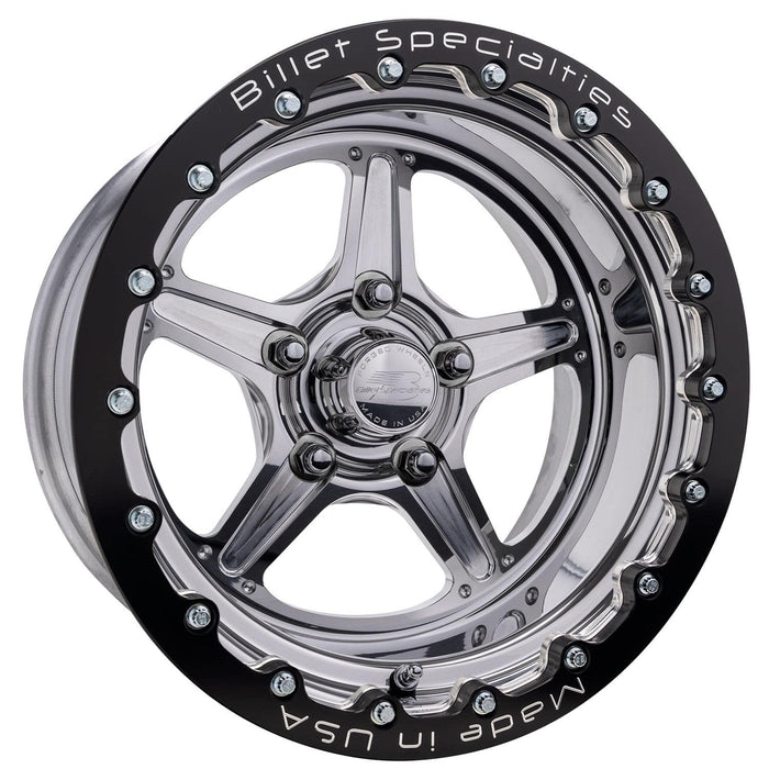Billet Specialties Billet Specialties Street Lite Polished Single Beadlock Wheels RSB23580L6155 Autofit