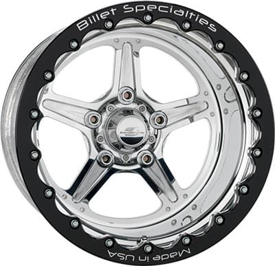 Billet Specialties Billet Specialties Street Lite Polished Single Beadlock Wheels RSB351FC6175N Autofit