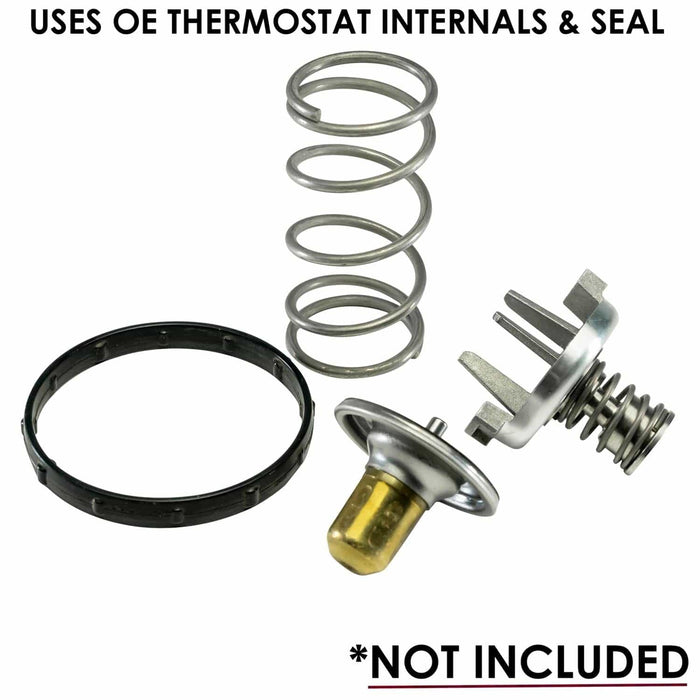 Billet Specialties Billet Specialties Thermostat Housings BLK90520 Autofit