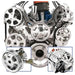 Billet Specialties Billet Specialties Tru Trac Serpentine Systems with A/C 13600PA Autofit