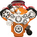 Billet Specialties Billet Specialties Tru Trac Serpentine Systems with A/C 14820 Autofit