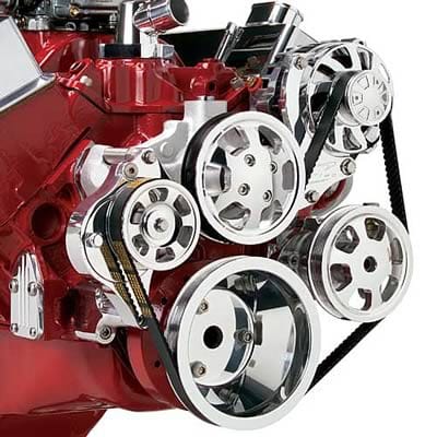 Billet Specialties Billet Specialties Tru Trac Serpentine Systems with A/C 14900PA Autofit