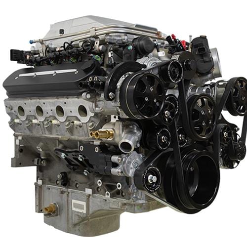 Billet Specialties Billet Specialties Tru Trac Serpentine Systems with A/C BLK13410 Autofit
