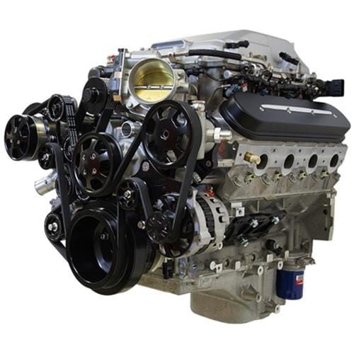 Billet Specialties Billet Specialties Tru Trac Serpentine Systems with A/C BLK13410 Autofit