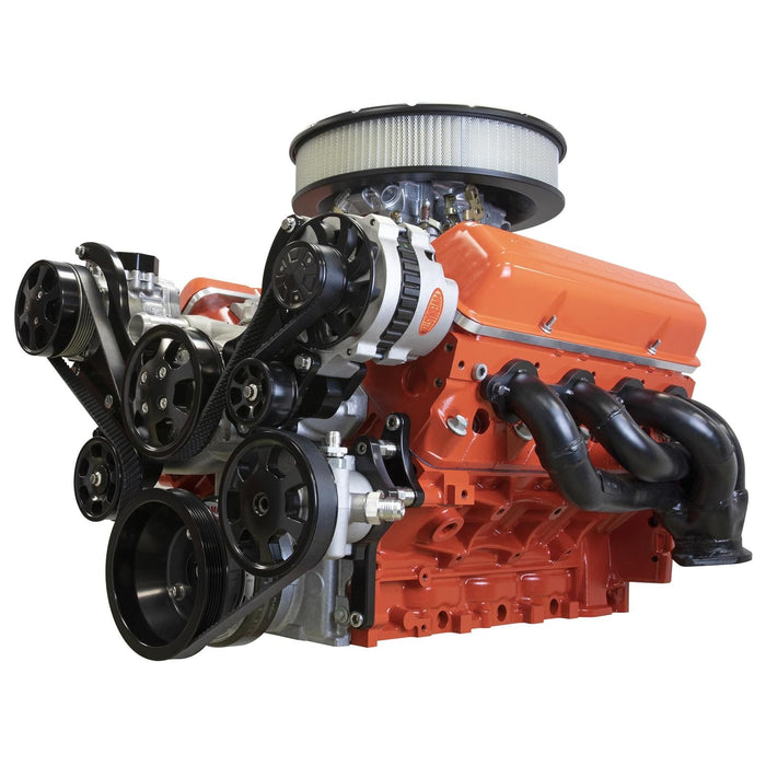 Billet Specialties Billet Specialties Tru Trac Serpentine Systems with A/C BLK13450NA Autofit