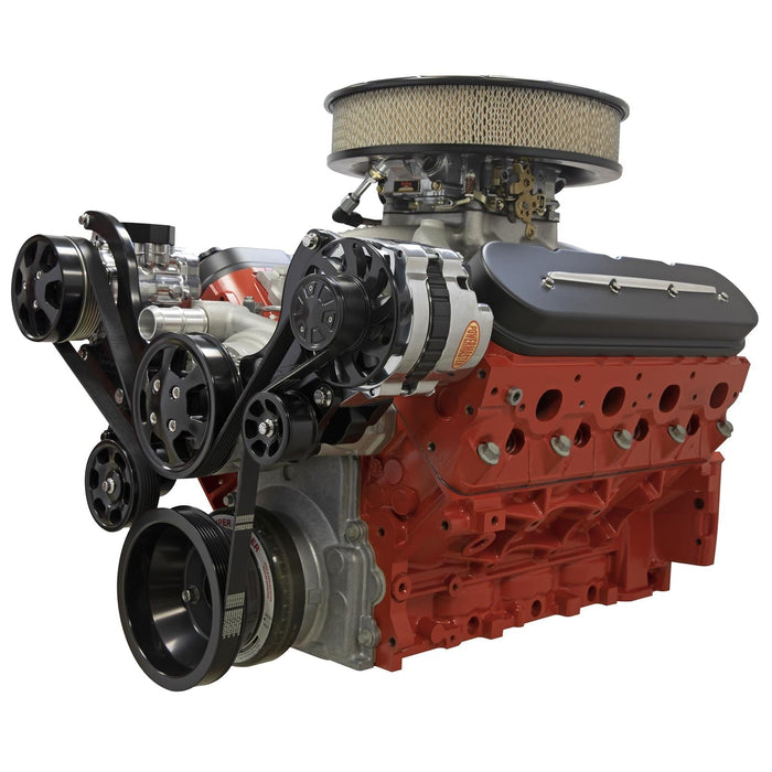 Billet Specialties Billet Specialties Tru Trac Serpentine Systems with A/C BLK13470 Autofit