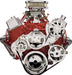 Billet Specialties Billet Specialties Tru Trac Serpentine Systems without A/C 13225 Autofit