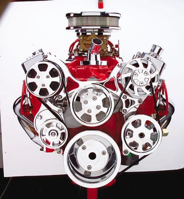Billet Specialties Billet Specialties Tru Trac Serpentine Systems without A/C 13605PA Autofit