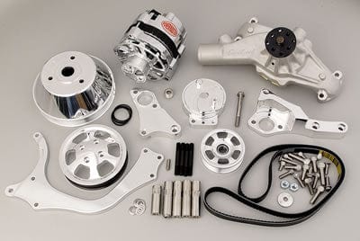 Billet Specialties Billet Specialties Tru Trac Serpentine Systems without A/C 14125 Autofit