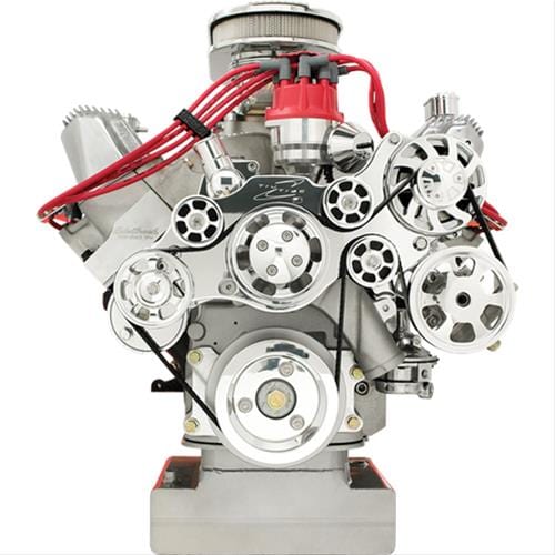 Billet Specialties Billet Specialties Tru Trac Serpentine Systems without A/C 14705P Autofit