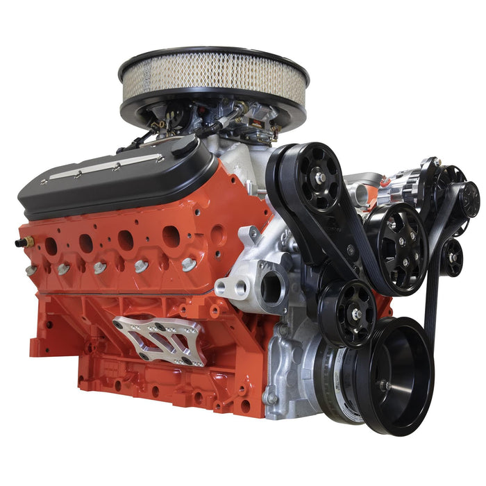 Billet Specialties Billet Specialties Tru Trac Serpentine Systems without A/C BLK13475 Autofit
