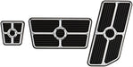 Billet Specialties Billet Specialties Universal Pedal Kits 198625 Autofit