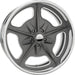 Billet Specialties Billet Specialties Vintage Series Bonneville Conventional Gray Custom Order Wheels VC35G570 Autofit