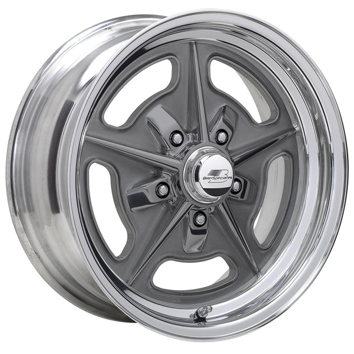 Billet Specialties Billet Specialties Vintage Series Bonneville Conventional Smoke Custom Order Wheels VC35S570 Autofit