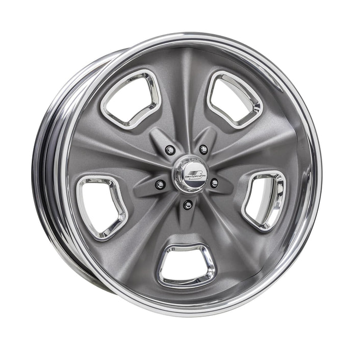 Billet Specialties Billet Specialties Vintage Series Crossover Extreme Gray Custom Order Wheels VDR88G212 Autofit