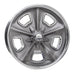 Billet Specialties Billet Specialties Vintage Series Crossover Gray Custom Order Wheels VDS88G290 Autofit