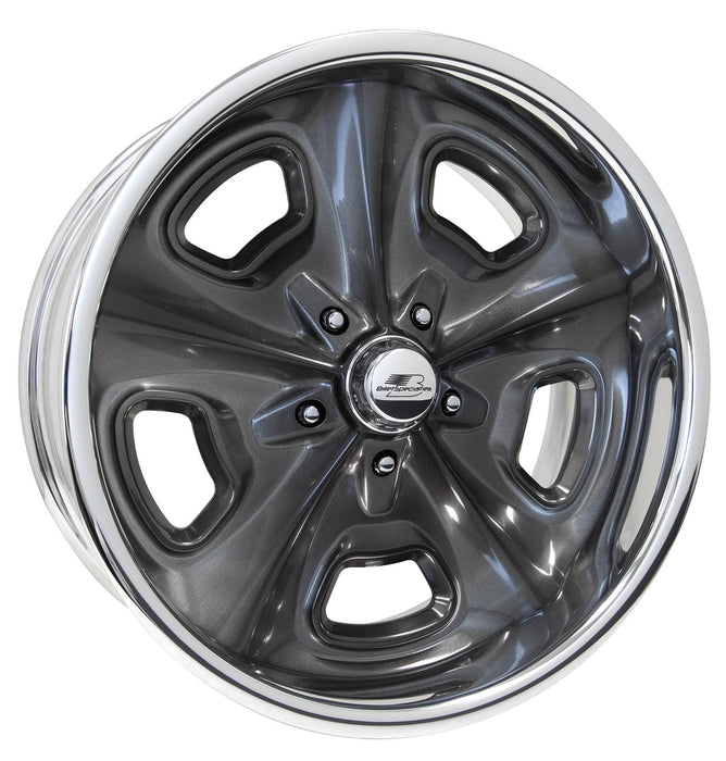 Billet Specialties Billet Specialties Vintage Series Crossover Smoke Custom Order Wheels VDS88S870 Autofit