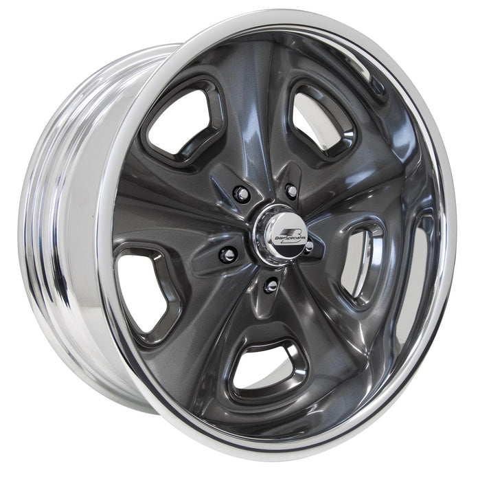 Billet Specialties Billet Specialties Vintage Series Crossover Smoke Custom Order Wheels VDS88S870 Autofit