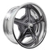 Billet Specialties Billet Specialties Vintage Series Sprint Concave Shallow Smoke Custom Order Wheels VSL02S249 Autofit