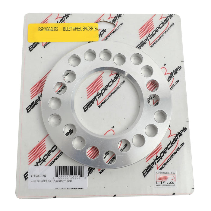 Billet Specialties Billet Specialties Wheel Spacers WSG5L375 Autofit