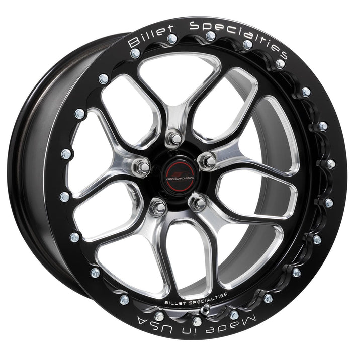 Billet Specialties Billet Specialties Win Lite Black Anodized Wheels with Single Beadlock BRSB271F9051N Autofit