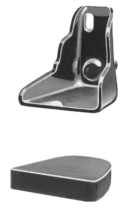 Bob Drake Reproductions Bob Drake Battery Hold-Downs 01A-5171 Autofit