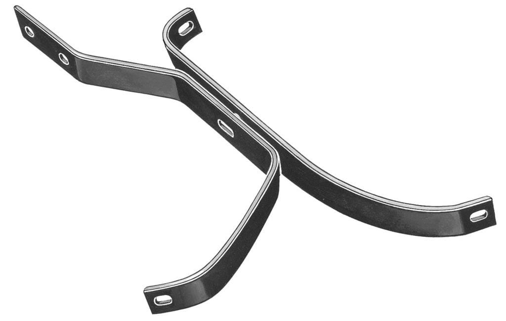 Bob Drake Reproductions Bob Drake Bumper Braces 01A-17787 Autofit