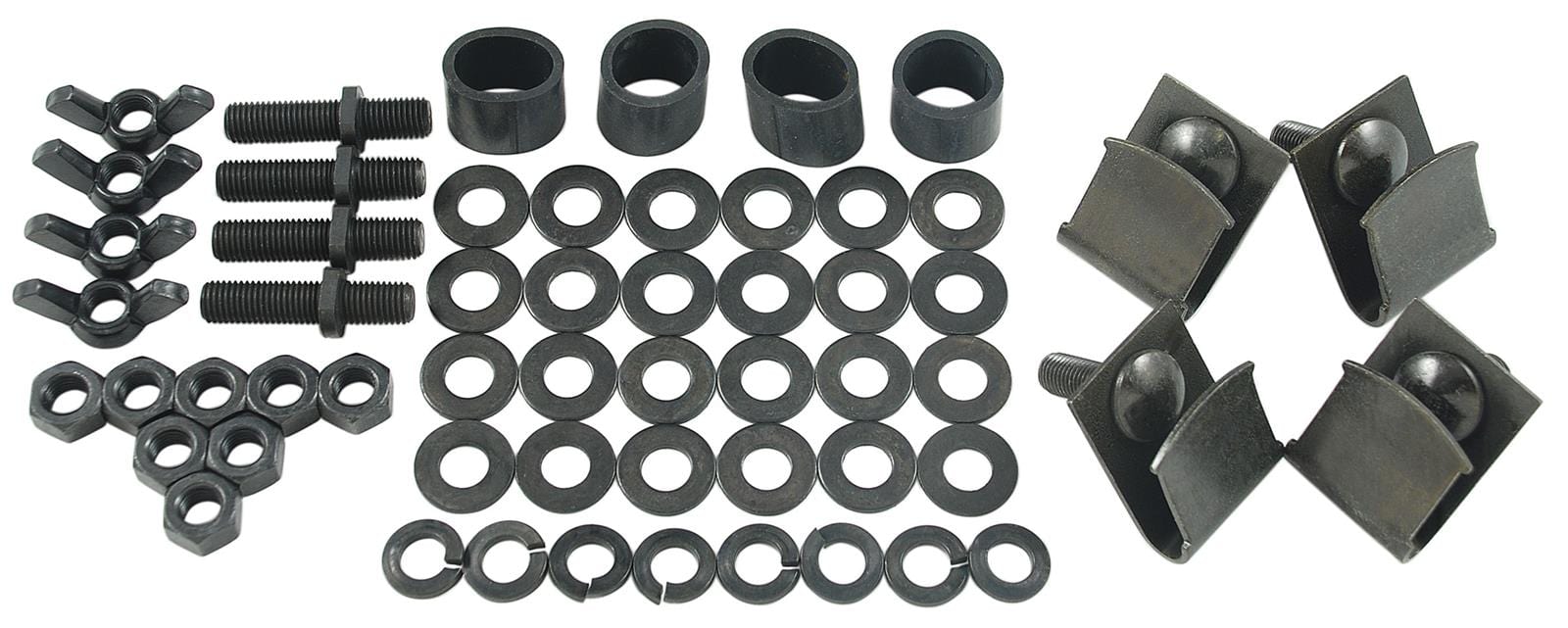 Bob Drake Reproductions Bob Drake Hood Side Fender Apron Mounting Kits 81A-16750-RK Autofit