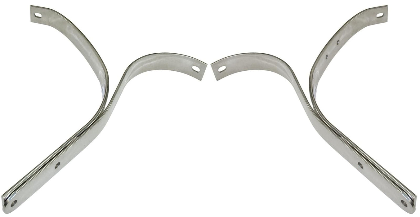 Bob Drake Reproductions Bob Drake Reproductions Bumper Braces and Reinforcements 01A-17766-BK-SS Autofit