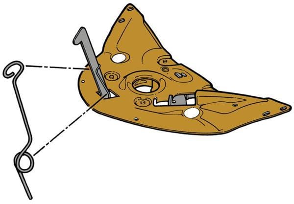 Bob Drake Reproductions Bob Drake Reproductions Hood Latch Components 11A-16897 Autofit
