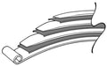 Bob Drake Reproductions Bob Drake Reproductions Leaf Spring Liners TI-2644-BLK Autofit