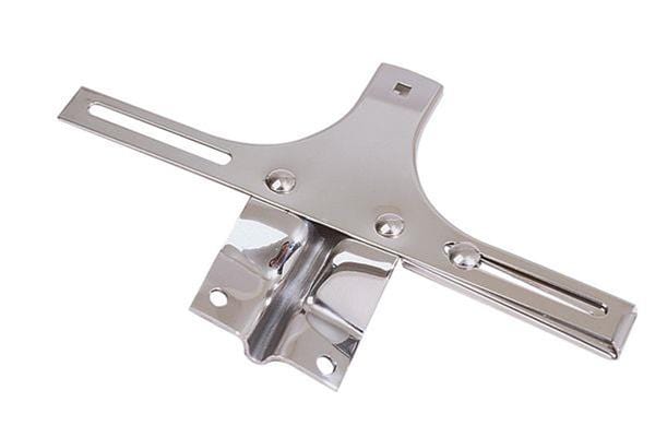 Bob Drake Reproductions Bob Drake Reproductions License Plate Mounting Brackets 91A-5034-SS Autofit